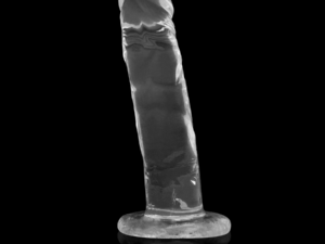 X RAY - CLEAR DILDO TRANSPARENTE 18 CM -O- 4 CM - Imagen 5