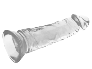 X RAY - CLEAR DILDO TRANSPARENTE 19 CM -O- 4 CM - Imagen 3