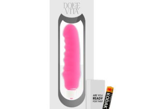 DOLCE VITA - GENIUS VIBRADOR SILICONA ROSA - Imagen 5