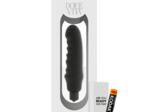 DOLCE VITA - GENIUS VIBRADOR SILICONA NEGRO - Imagen 5