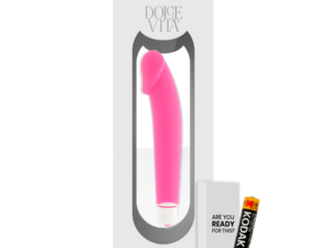 DOLCE VITA - REALISTIC VIBRADOR SILICONA ROSA - Imagen 5