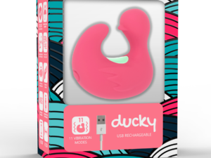 HAPPY LOKY - DEDAL PATO ESTIMULADOR DE SILICONA RECARGABLE DUCKYMANIA - Imagen 4