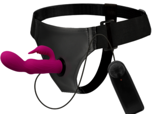 HARNESS ATTRACTION - ARNÉS  VIBRADOR RABBIT VINCENT 15 CM -O- 4 CM - Imagen 3