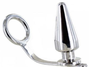 METAL HARD - ANILLO ACERO CON PLUG ANAL 45 X 45MM - Imagen 1