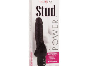 CALEXOTICS - POWER STUD CLITERRIFIC VIBRADOR NEGRO - Imagen 2