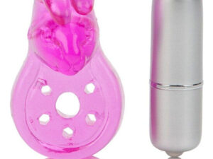 CALEXOTICS - MICRO VIBE AROUSER BUNNY ANILLO VIBRADOR ROSA - Imagen 2