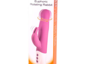 SEVEN CREATIONS - EUPHORIC VIBRADOR CONEJITO CON ROTACIÓN LILA - Imagen 2