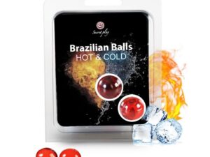 SECRETPLAY - BRAZILIAN BALLS EFECTO CALOR  FRIO  2 UNIDADES - Imagen 1