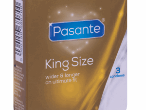 PASANTE - PRESERVATIVOS KING MS LARGOS Y ANCHOS 3 UNIDADES