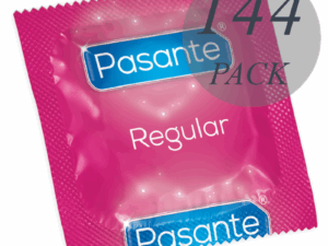 PASANTE - CONDOM GAMA REGULAR 144 UNIDADES
