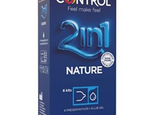 CONTROL - DUO NATURA 2-1 PRESERVATIVO + GEL 6 UDS - Imagen 1