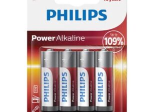 PHILIPS - POWER ALKALINE PILA AA LR6 BLISTER*4 - Imagen 1