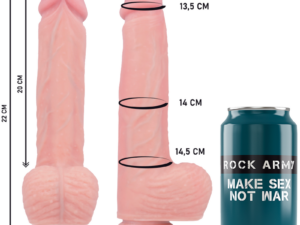 ROCKARMY - HAWK REALÍSTICO ROTADOR Y VIBRADOR 22 CM -O- 4.6 CM - Imagen 3