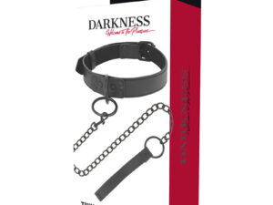 DARKNESS - COLLAR CON CADENA NEGRO - Imagen 5