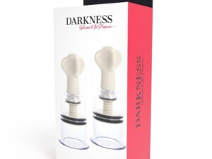 DARKNESS - ONDAS ESTIMULADORAS PEZONES TRANSPARENTE 5CM DIMETRO - Imagen 4