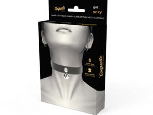 COQUETTE CHIC DESIRE - COLLAR CUERO VEGANO ACCESORIO WOMAN CASCABEL - Imagen 5