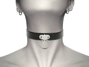 COQUETTE CHIC DESIRE - COLLAR CUERO VEGANO ACCESORIO WOMAN FETISH - Imagen 2