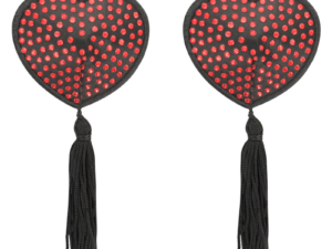 COQUETTE CHIC DESIRE - CUBRE PEZONES ROJO / NEGRO - Imagen 3