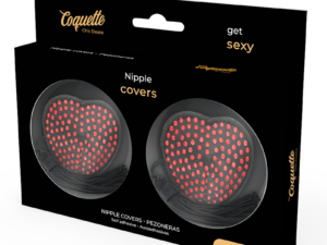 COQUETTE CHIC DESIRE - CUBRE PEZONES ROJO / NEGRO - Imagen 4