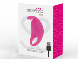 MORESSA - BRAD PREMIUM SILICONE RECARGABLE ROSA - Imagen 3