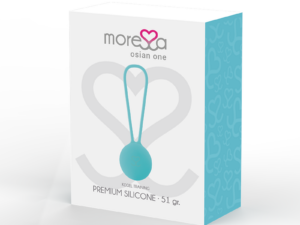 MORESSA - OSIAN ONE ENTRENAMIENTO SUELO PELVICO 51gr PREMIUM SILICONA TURQUESA - Imagen 3