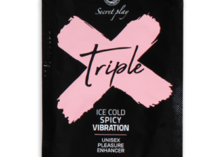 SECRETPLAY - MONODOSIS TRIPLE X INTENSIFICADOR PLACER - Imagen 1