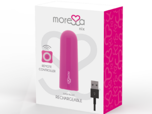 MORESSA - NIX POTENTE VIBRADOR MULTI JUEGOS CONTROL REMOTO ROSA - Imagen 3