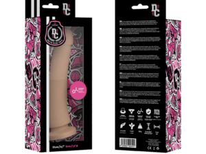 DELTA CLUB - DILDO REALISTA NATURAL SILICONA MEDICA 17 CM -O- 3 CM - Imagen 4