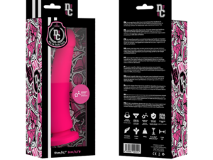 DELTA CLUB - DILDO REALISTA ROSA SILICONA MEDICA 17 CM -O- 3 CM - Imagen 4