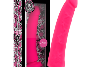 DELTA CLUB - DILDO REALISTA ROSA SILICONA MEDICA 20 CM -O- 4 CM - Imagen 2