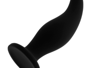 OHMAMA - PLUG ANAL SILICONA CURVADO PUNTO P 12 CM - Imagen 1