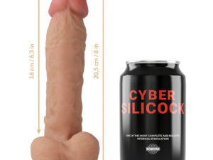 CYBER SILICOCK - ARNÉS SILICONA LÍQUIDA MAGNUS 20.5 CM -O- 4.1 CM - Imagen 5
