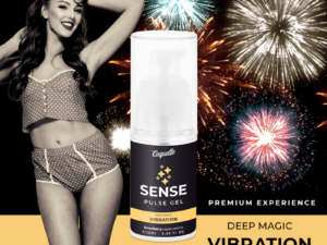 COQUETTE CHIC DESIRE - PULSE GEL FRESA VIBRACIÓN LIQUIDA PREMIUM 15ML - Imagen 3