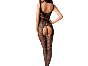 PASSION - WOMAN BS078 BODYSTOCKING TALLA UNICA NEGRO - Imagen 2