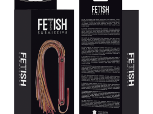 FETISH SUBMISSIVE DARK ROOM - LÁTIGO CUERO VEGANO - Imagen 5