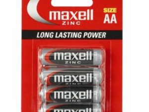 MAXELL - PILA SALINA MANGANESO AA R6 BLISTER*4 - Imagen 1