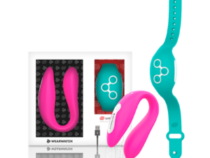 WEARWATCH - VIBRADOR DUAL TECHNOLOGY WATCHME FUCSIA / AGUA MARINA - Imagen 2