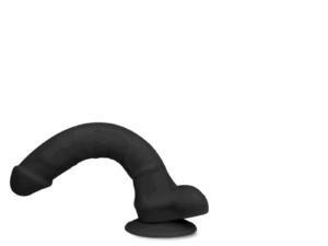COCK MILLER - ARNES + DILDO SILICONA DENSITY COCKSIL ARTICULABLE NEGRO 13 CM - Imagen 4
