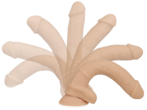 COCK MILLER - ARNES + SILICONA DENSITY COCKSIL ARTICULABLE 18 CM - Imagen 5
