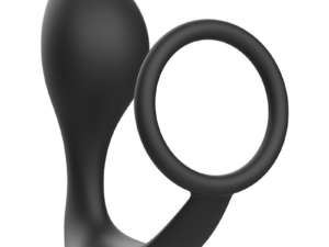 ADDICTED TOYS - PLUG ANAL CON ANILLO SILICONA NEGRO - Imagen 3