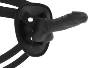 COCK MILLER - ARNES + DILDO SILICONA DENSITY COCKSIL ARTICULABLE NEGRO 13 CM - Imagen 3
